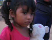  A little Wayuu girl in Santa Cruz.