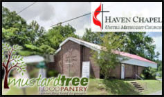 In 2015, the Food Pantry got a new home at Haven Chapel.